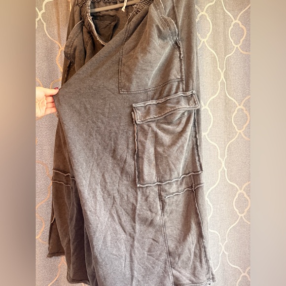 Anthropologie wide leg sweatpants - Picture 4 of 7